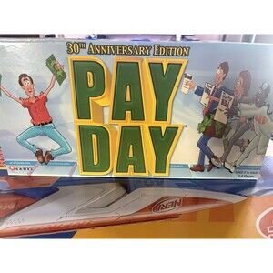 Vintage Y2K Pay Day 30th Anniversary Edition Board Game Hasbro - Family Fun